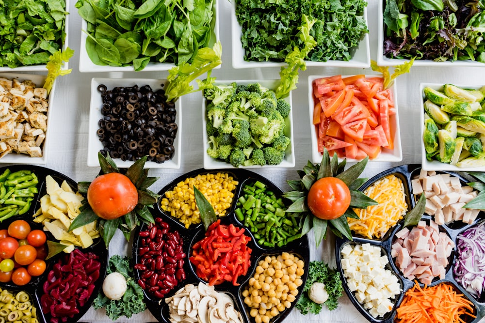 Fresh vegetables and wholesome foods that support steadier blood sugar
